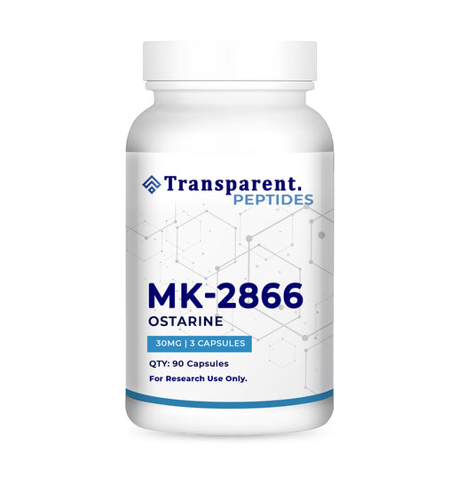 mk 2866 ostarine 30mg capsules by transparent peptides