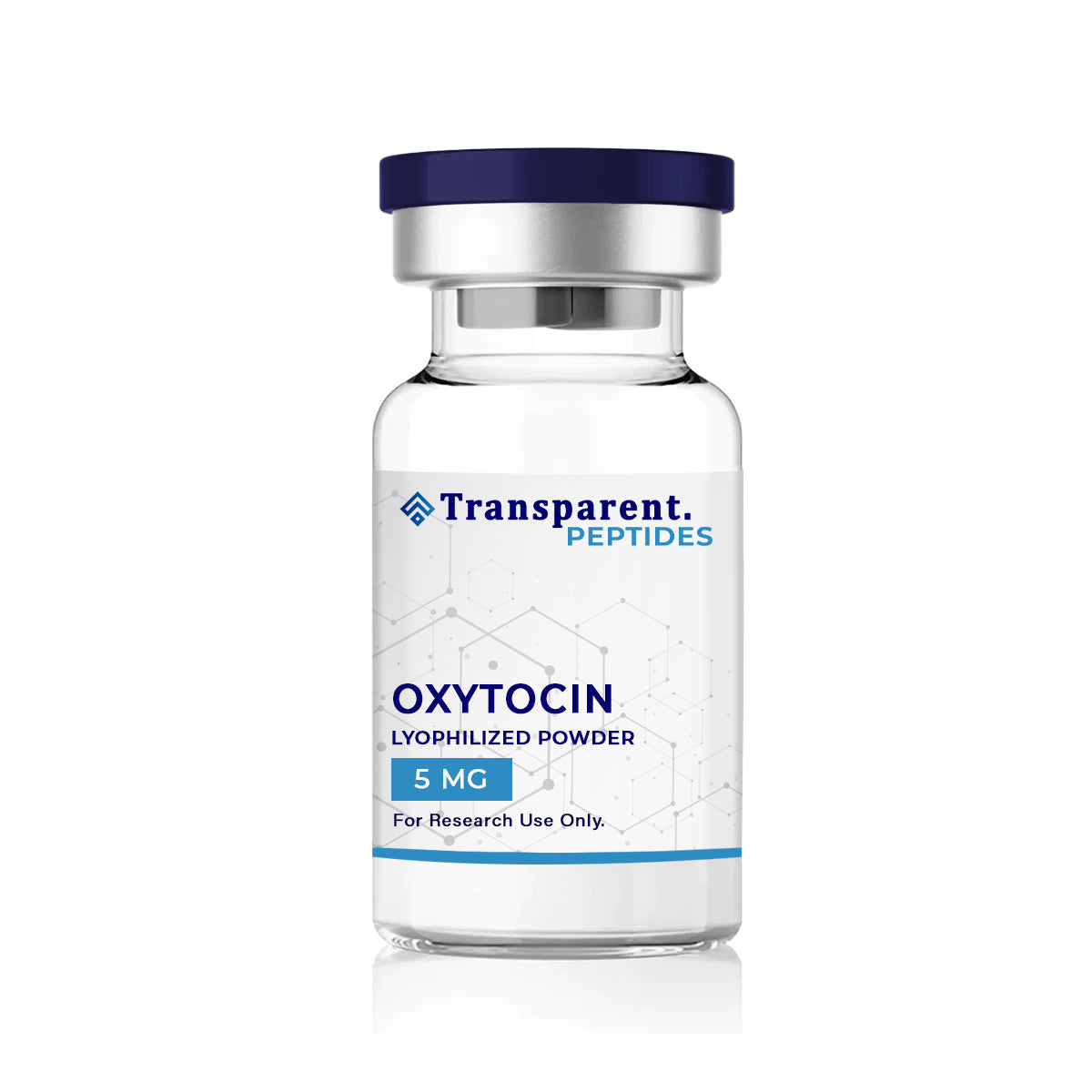 oxytocin peptide in 5mg lyophilized powder from transparent peptides