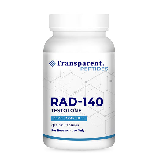 rad 140 testolone 30mg capsules by transparent peptides