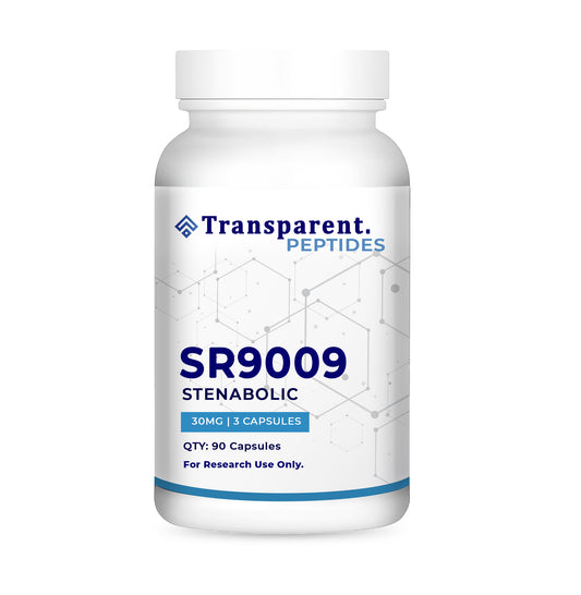 sr9009 stenabolic 30mg capsules by transparent peptides